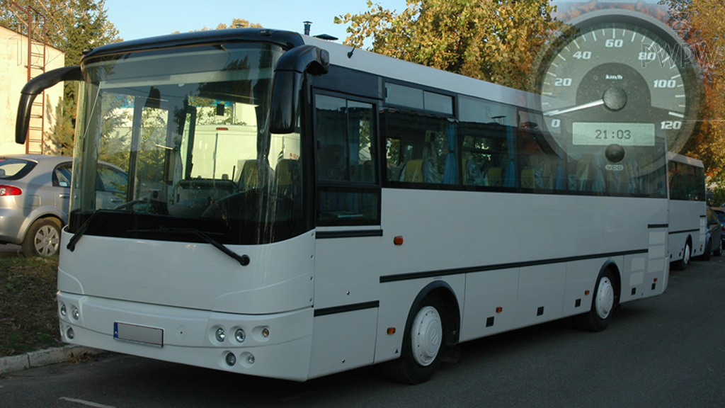 Pytanie Q-1312: Jakiej prędkości nie pozwala przekroczyć homologowany ogranicznik prędkości, w który jest wyposażony autobus?