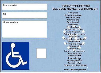 Pytanie Q-2453: Kierując samochodem osobowym podczas przewożenia osoby niepełnosprawnej legitymującej się kartą parkingową powinieneś: