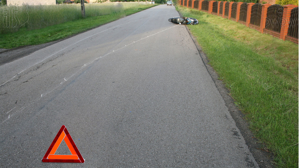 Pytanie Q-0122: Kierując motocyklem, uczestniczysz w wypadku drogowym, w którym jest ranny. Czy obowiązuje Cię zakaz usuwania pojazdu z miejsca wypadku?